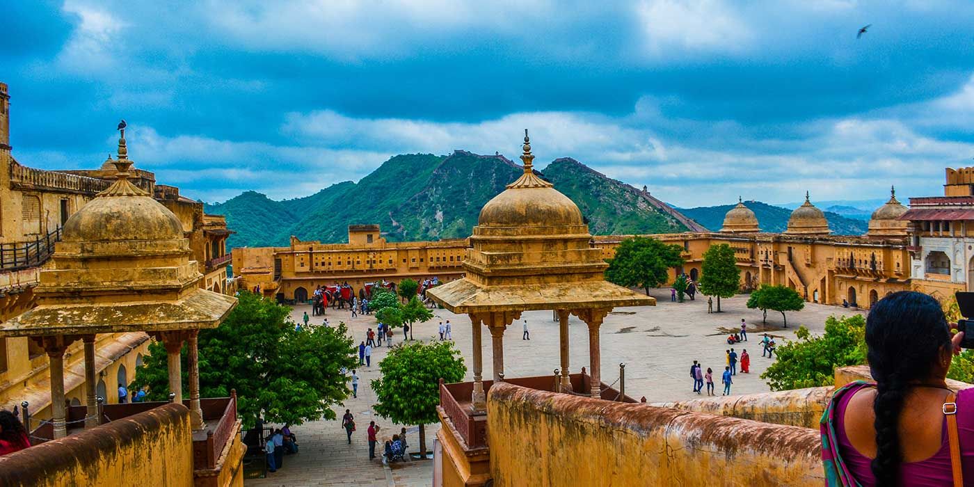 El Fuerte de Amber en India
